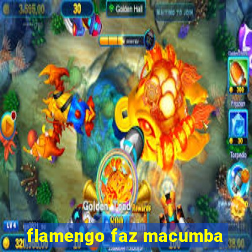 flamengo faz macumba